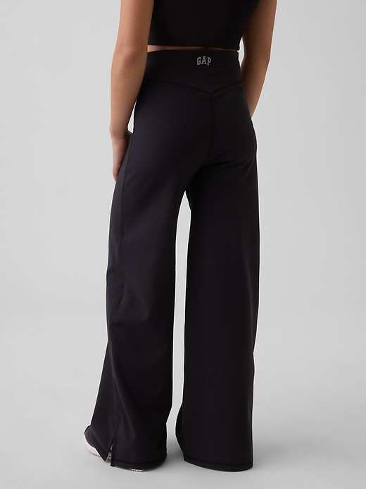Image number 4 showing, Kids Performance Wide-Leg Leggings
