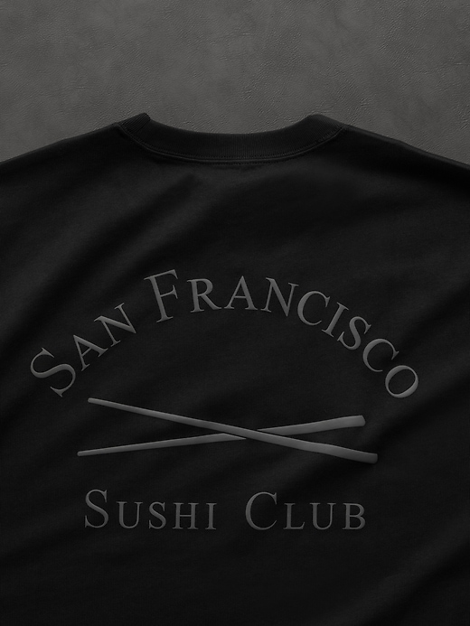 Image number 4 showing, Gap × Sushi Club Heavyweight Graphic T-Shirt