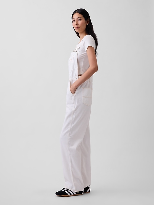 Image number 3 showing, Low Slung UltraSoft Relaxed Overalls