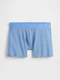 Image number 1 showing, 5" Organic Stretch Cotton Boxer Briefs