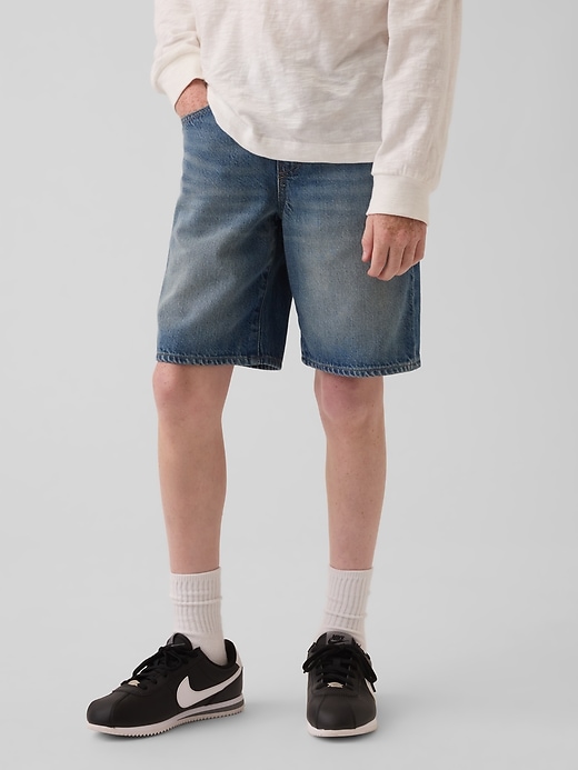 Image number 3 showing, Kids UltraSoft '90s Loose Easy Denim Shorts