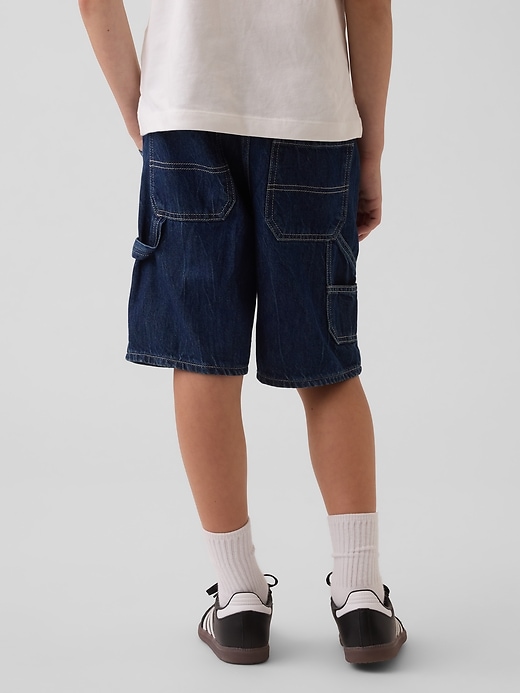 Image number 4 showing, Kids '90s Loose Easy Denim Carpenter Shorts