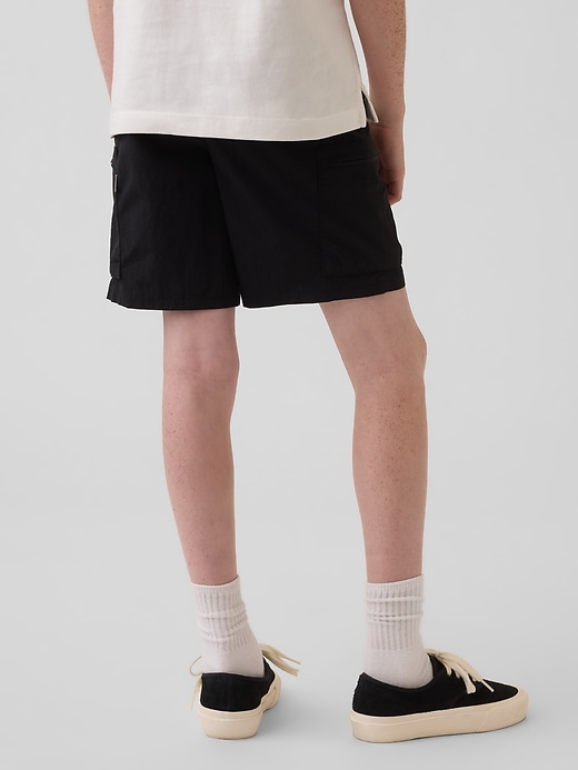 Image number 2 showing, Kids Nylon Relaxed Easy Cargo Shorts