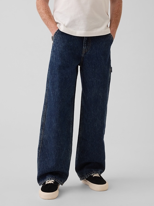 Image number 2 showing, Kids Baggy Carpenter Jeans