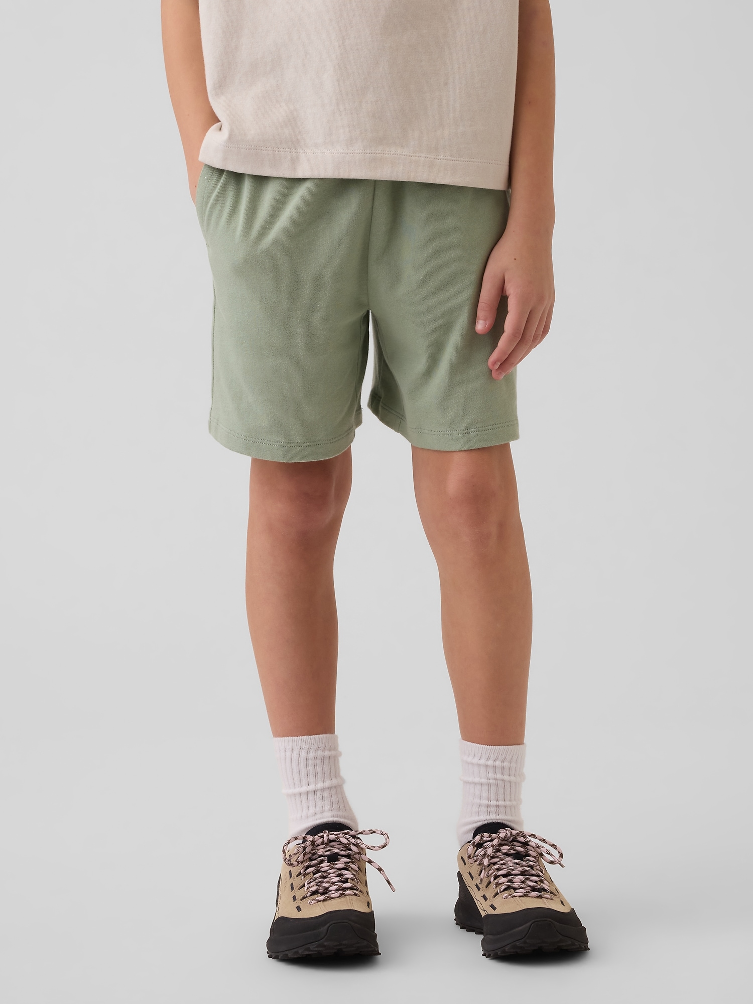 Детские шорты Gap Kids Heavyweight Easy Shorts — фото 3