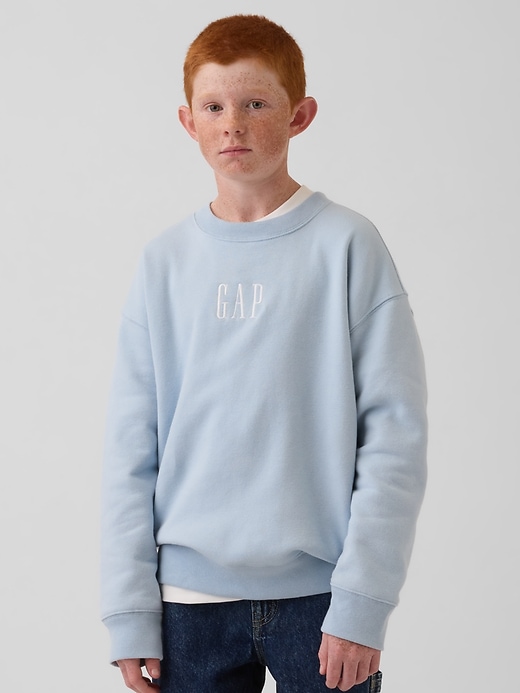 Kids VintageSoft Relaxed Logo Sweatshirt from GAP - $20