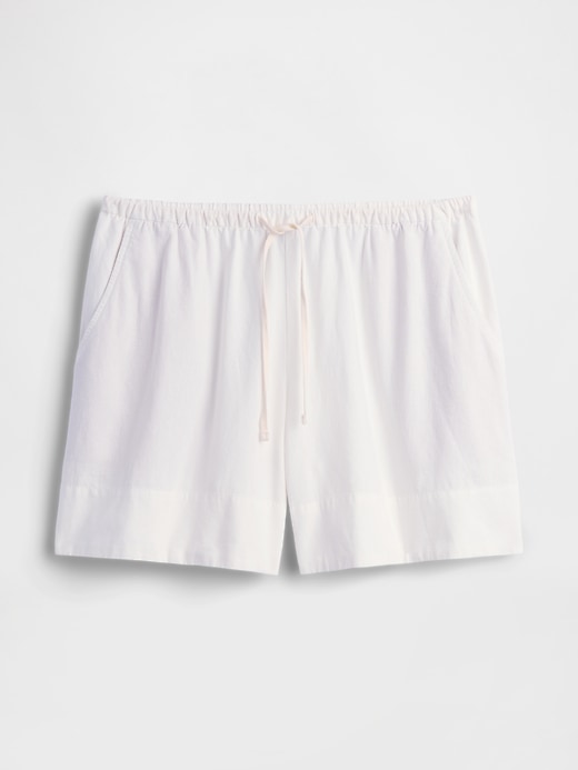 Image number 5 showing, Linen-Blend Easy Shorts