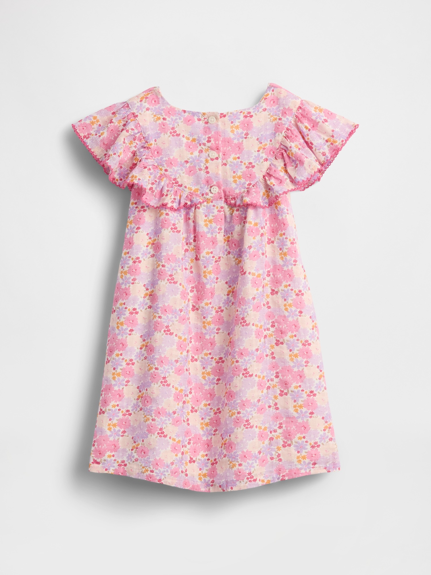 Детские платья Gap Baby & Toddler Floral Ruffle Dress — фото 3