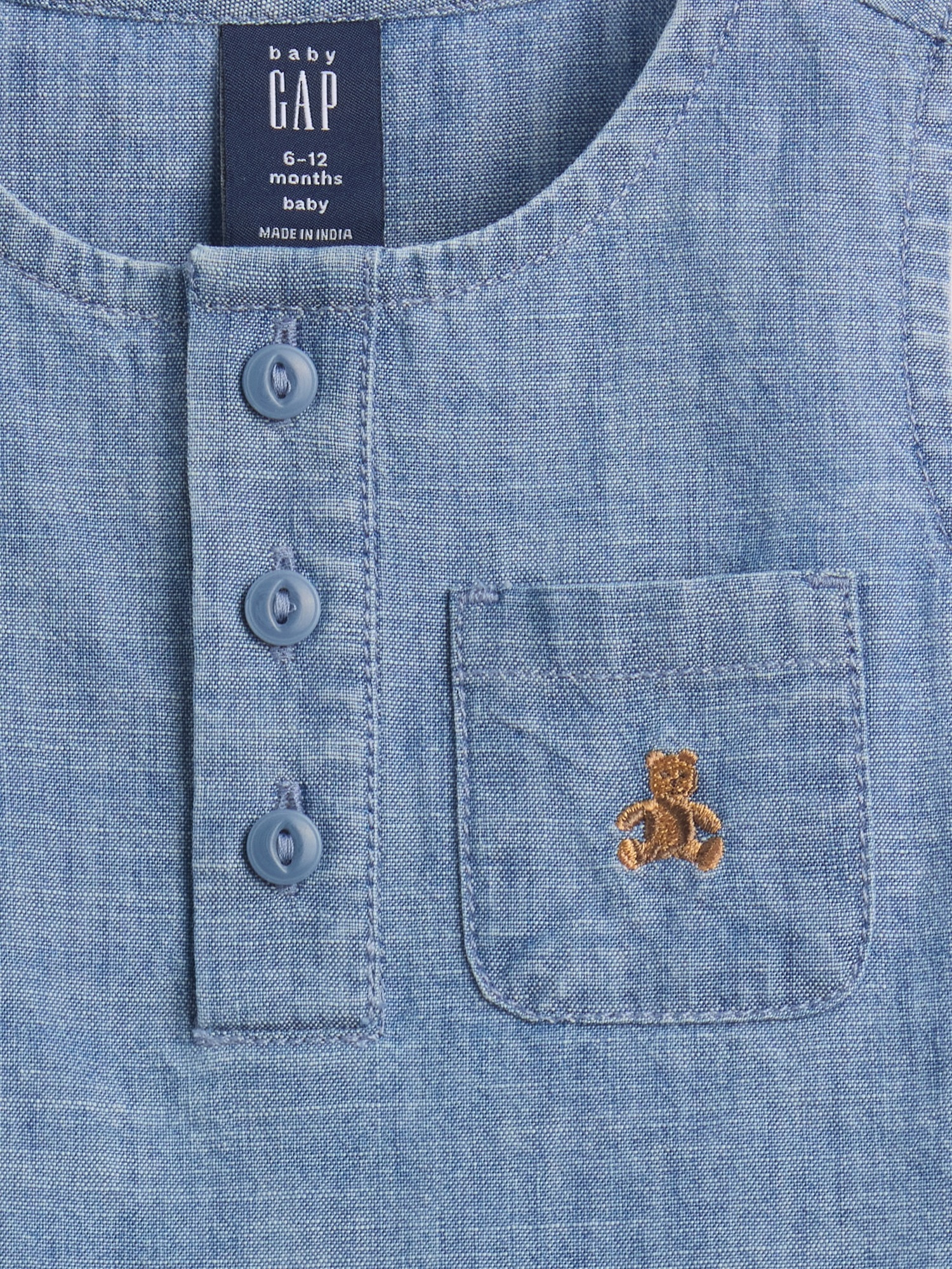 Детский комплект одежды Gap Pocket из денима — фото 3