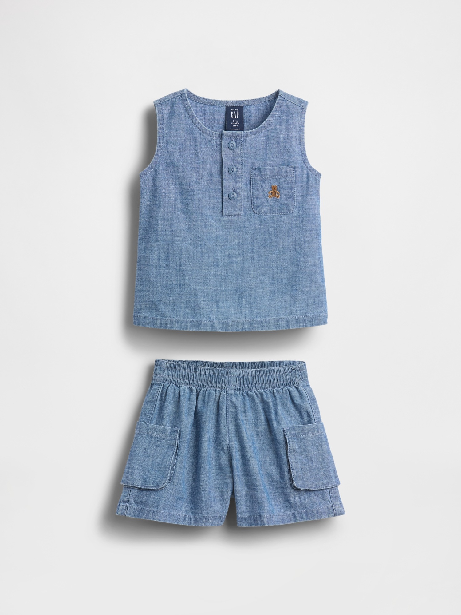 Детский комплект одежды Gap Pocket из денима