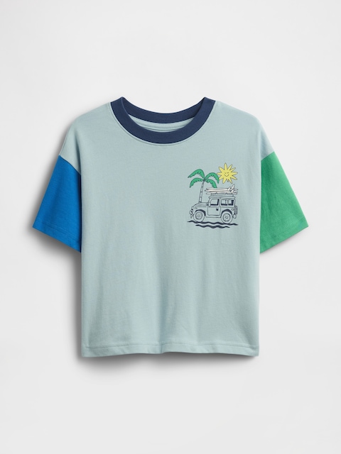 Baby & Toddler Oversized Graphic T-Shirt