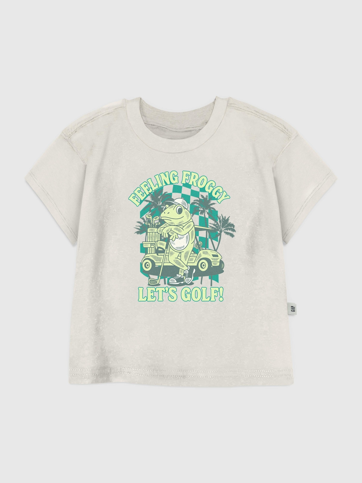 Детская футболка Gap Froggy Golfing Graphic
