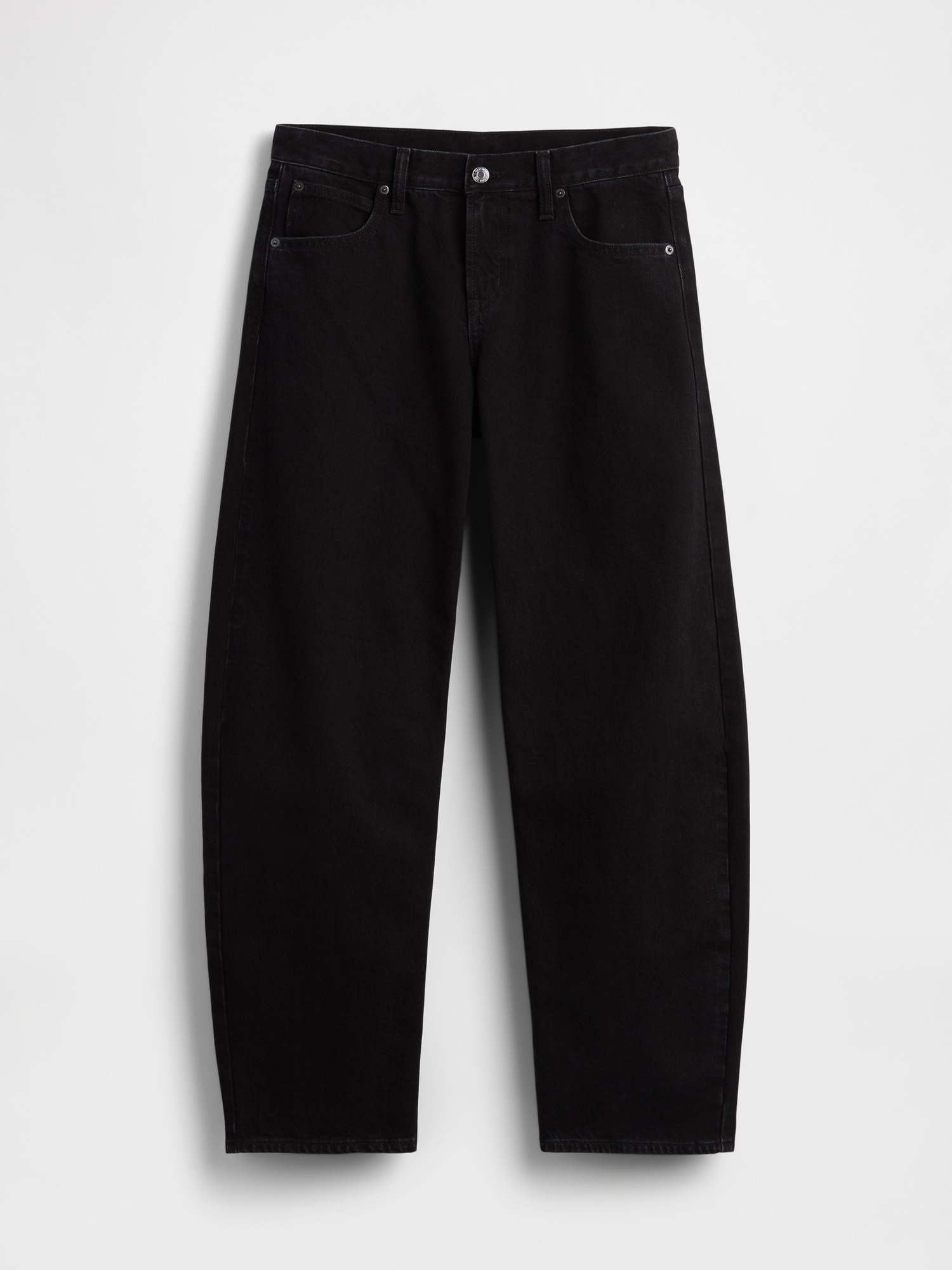 Женские джинсы Gap Low Rise Barrel Jeans — фото 6