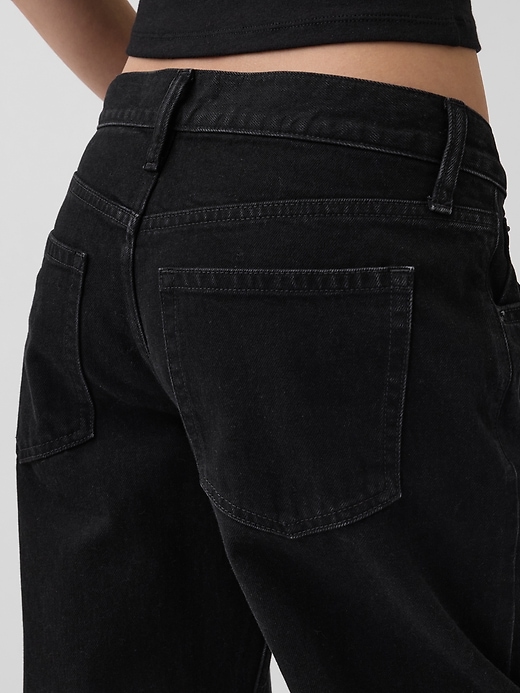 Image number 6 showing, Low Rise Barrel Jeans