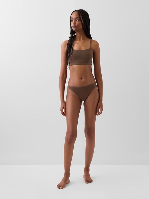 Image number 3 showing, Organic Stretch Cotton Thong