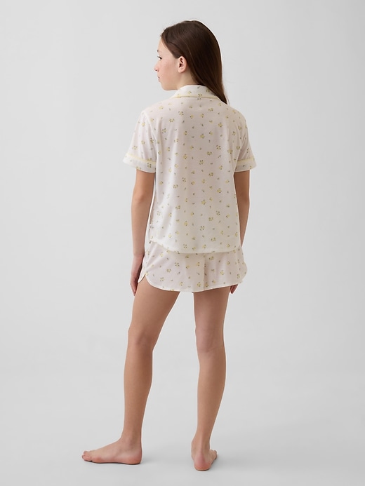 Image number 3 showing, Kids Recycled PJ Short Set