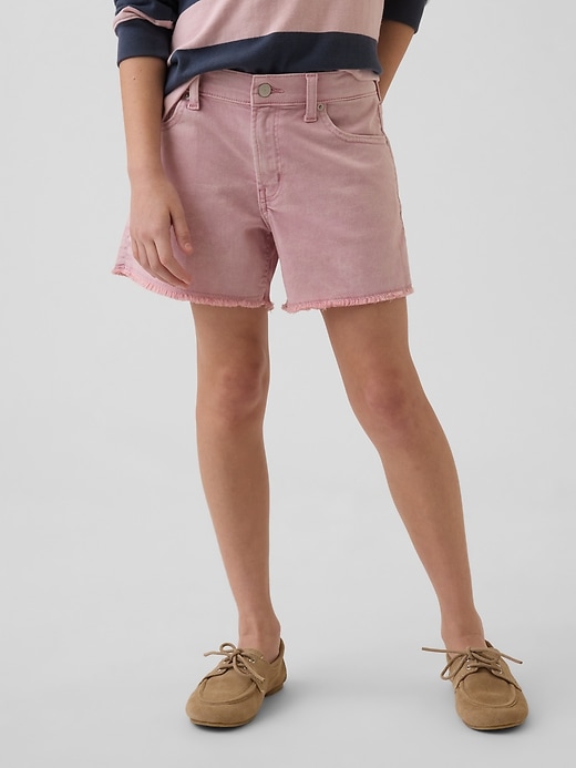 Image number 3 showing, Kids Low Rise Stride Denim Shorts