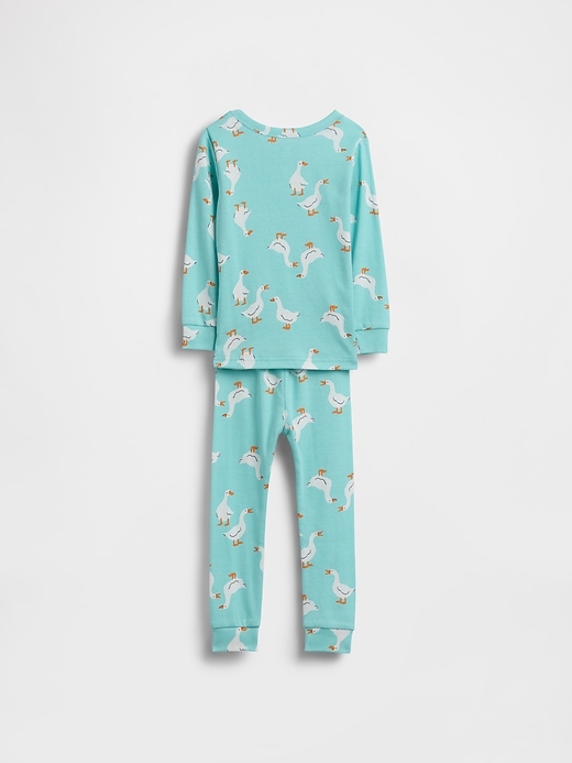 Image number 2 showing, Baby & Toddler Organic Brushed Cotton PJ Set