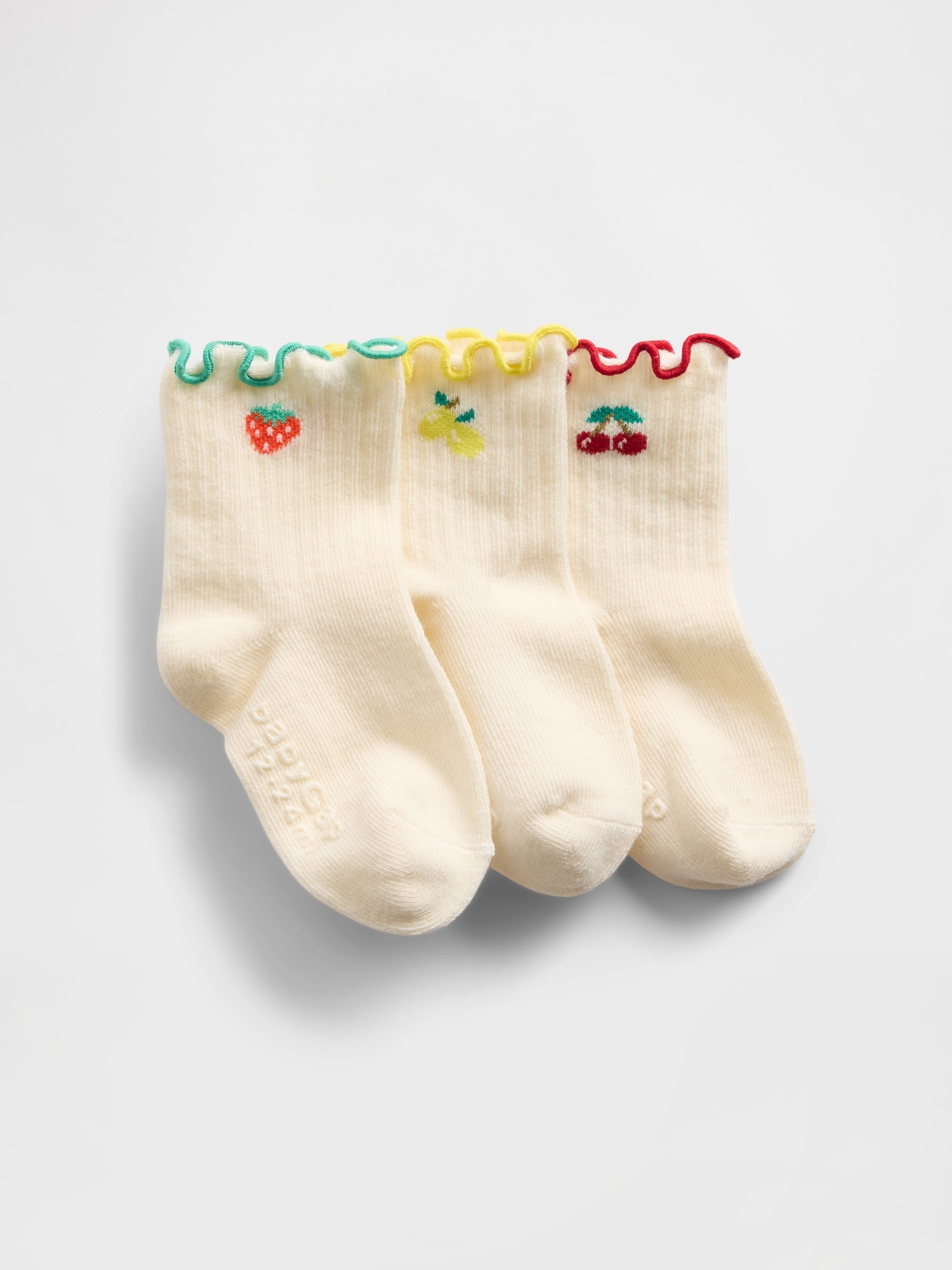 Baby & Toddler Ruffle Crew Socks (3-Pack)