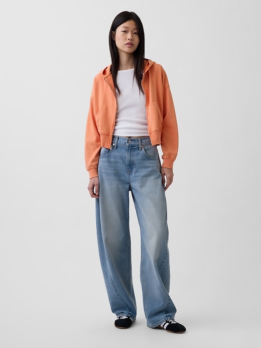 Image number 2 showing, VintageSoft Terry Zip Hoodie