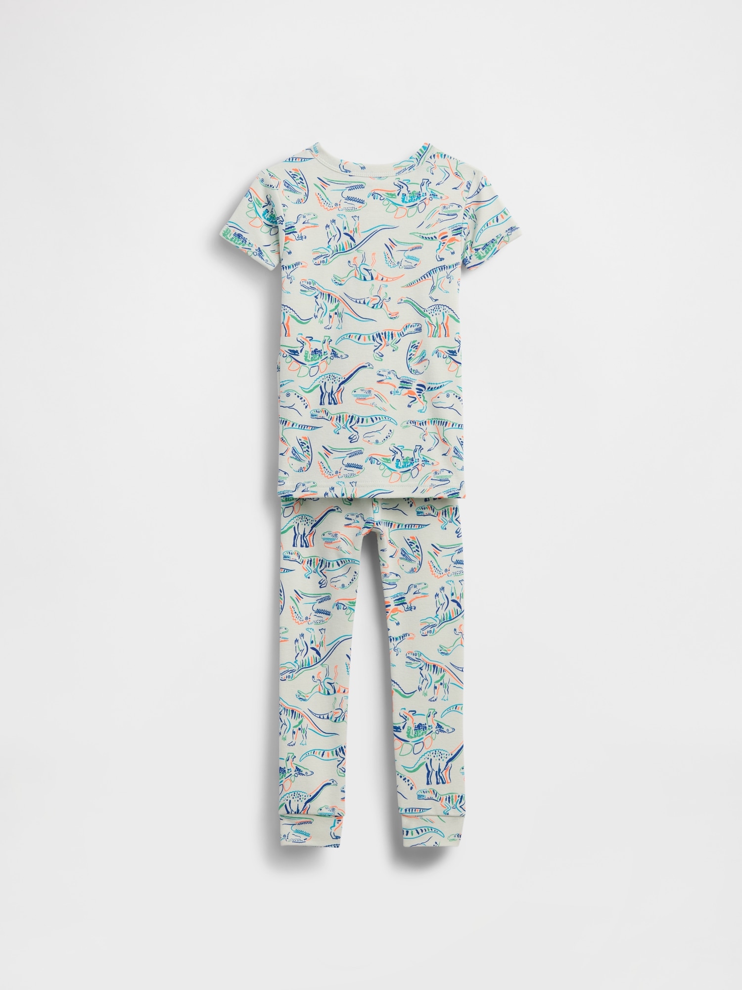 Baby & Toddler Organic Brushed Cotton Dino PJ Set