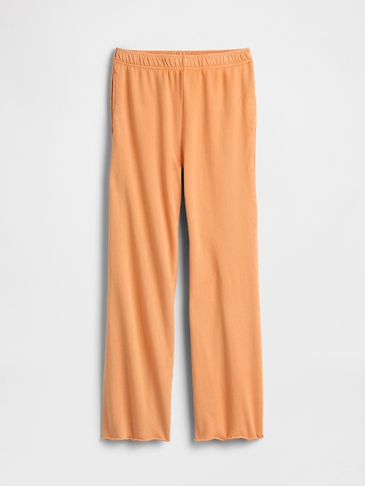 Image number 6 showing, VintageSoft Terry Wide-Leg Sweatpants