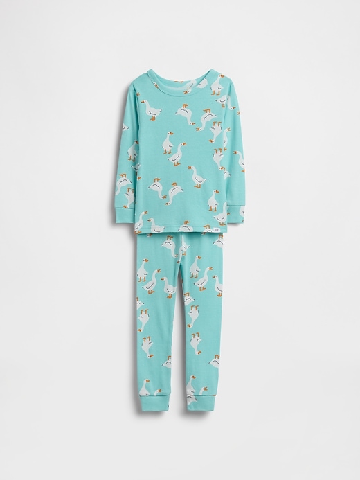 Image number 1 showing, Baby & Toddler Organic Brushed Cotton PJ Set