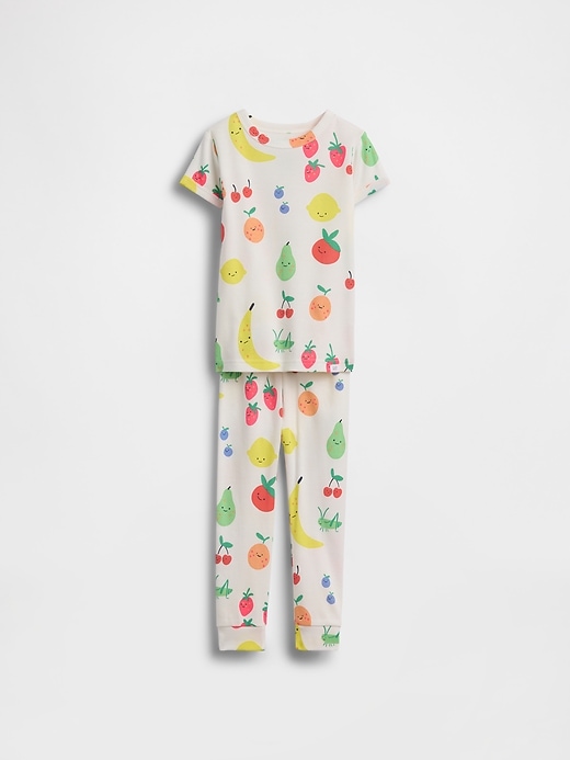 Image number 1 showing, Baby & Toddler Organic Brushed Cotton PJ Set