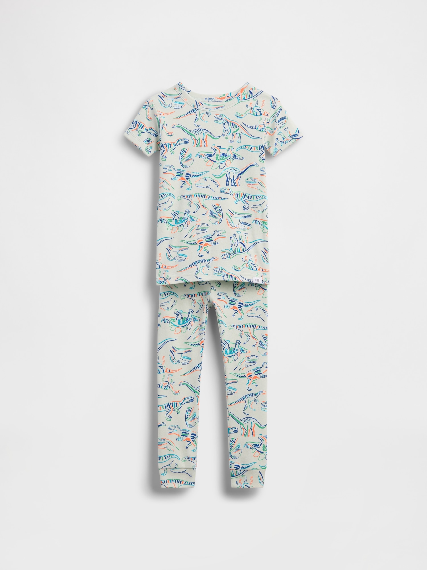 Baby & Toddler Organic Brushed Cotton Dino PJ Set