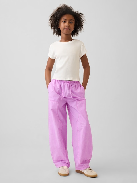 Kids Easy Double-Knee Barrel Pants