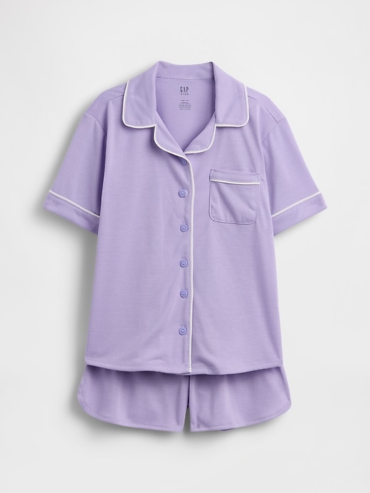 Image number 2 showing, Kids Recycled PJ Short Set