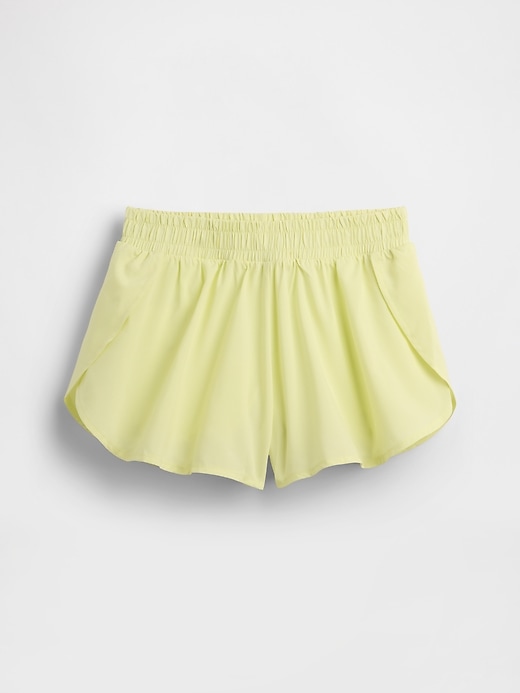 Image number 2 showing, Kids Quick-Dry Butterfly-Hem Run Shorts
