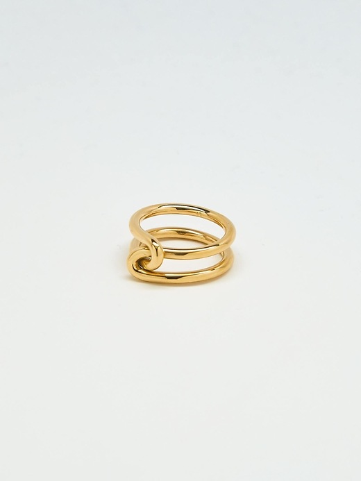 Image number 4 showing, Admiral Row Gold Double Knot Ring