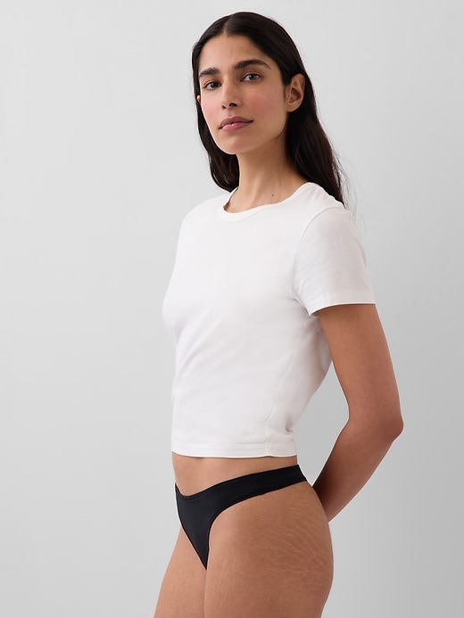 Image number 2 showing, SecondSkin Thong (5-Pack)