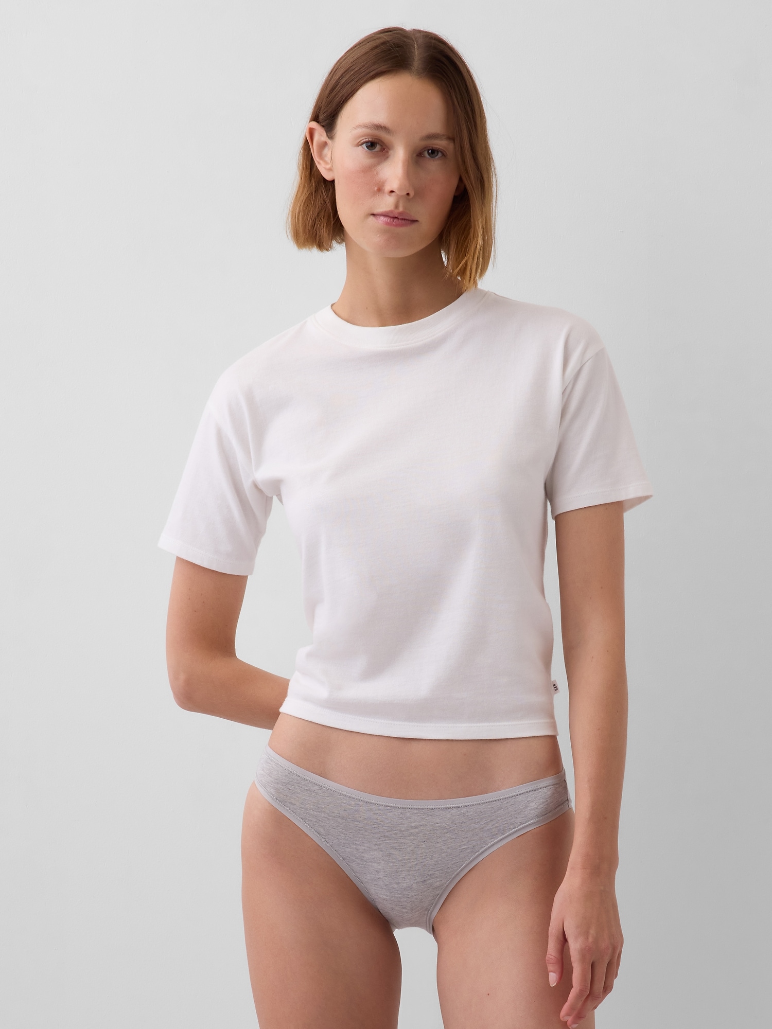 Organic Stretch Cotton Bikini (3-Pack