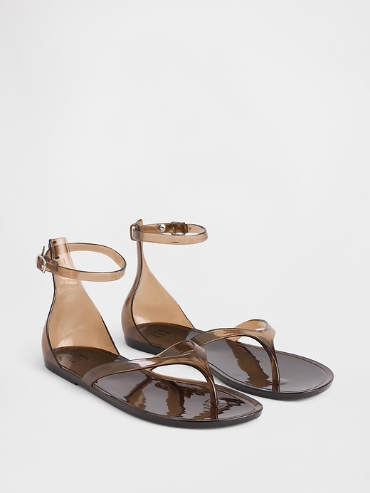 Image number 2 showing, Jelly Thong Sandals