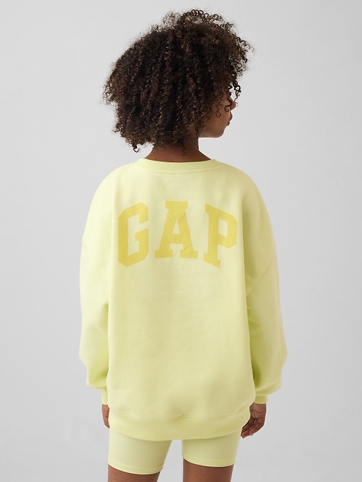 Image number 3 showing, Gap × Disney Kids VintageSoft Oversized Sweatshirt
