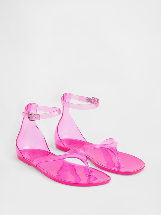 Image number 2 showing, Jelly Thong Sandals