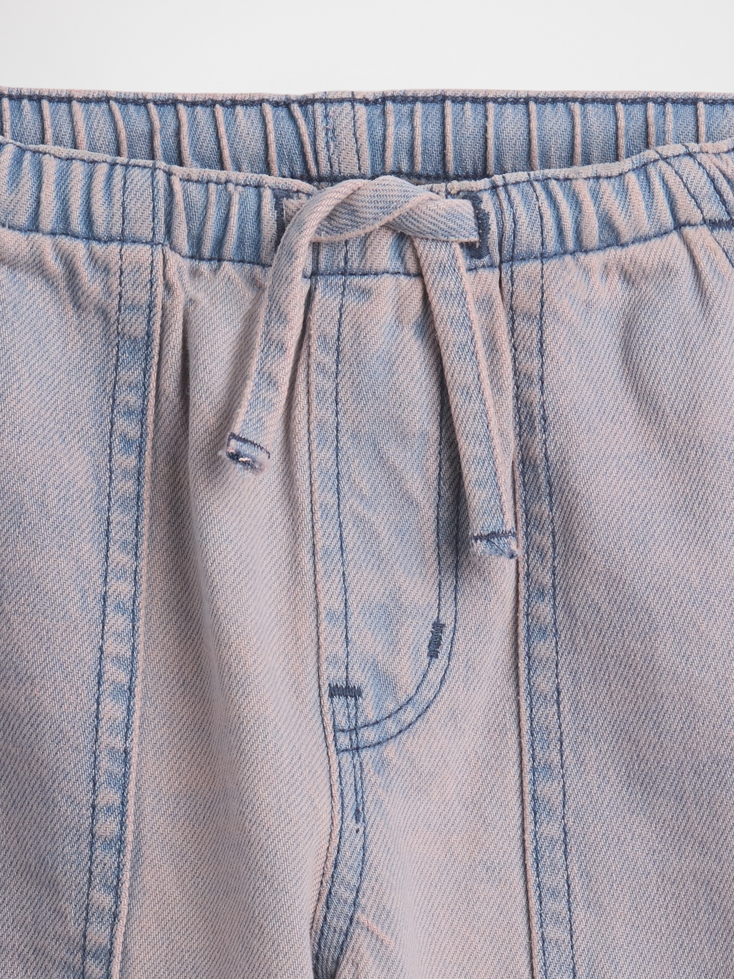 Детские шорты Gap Kids Low Rise Easy Longline Denim Shorts — фото 5