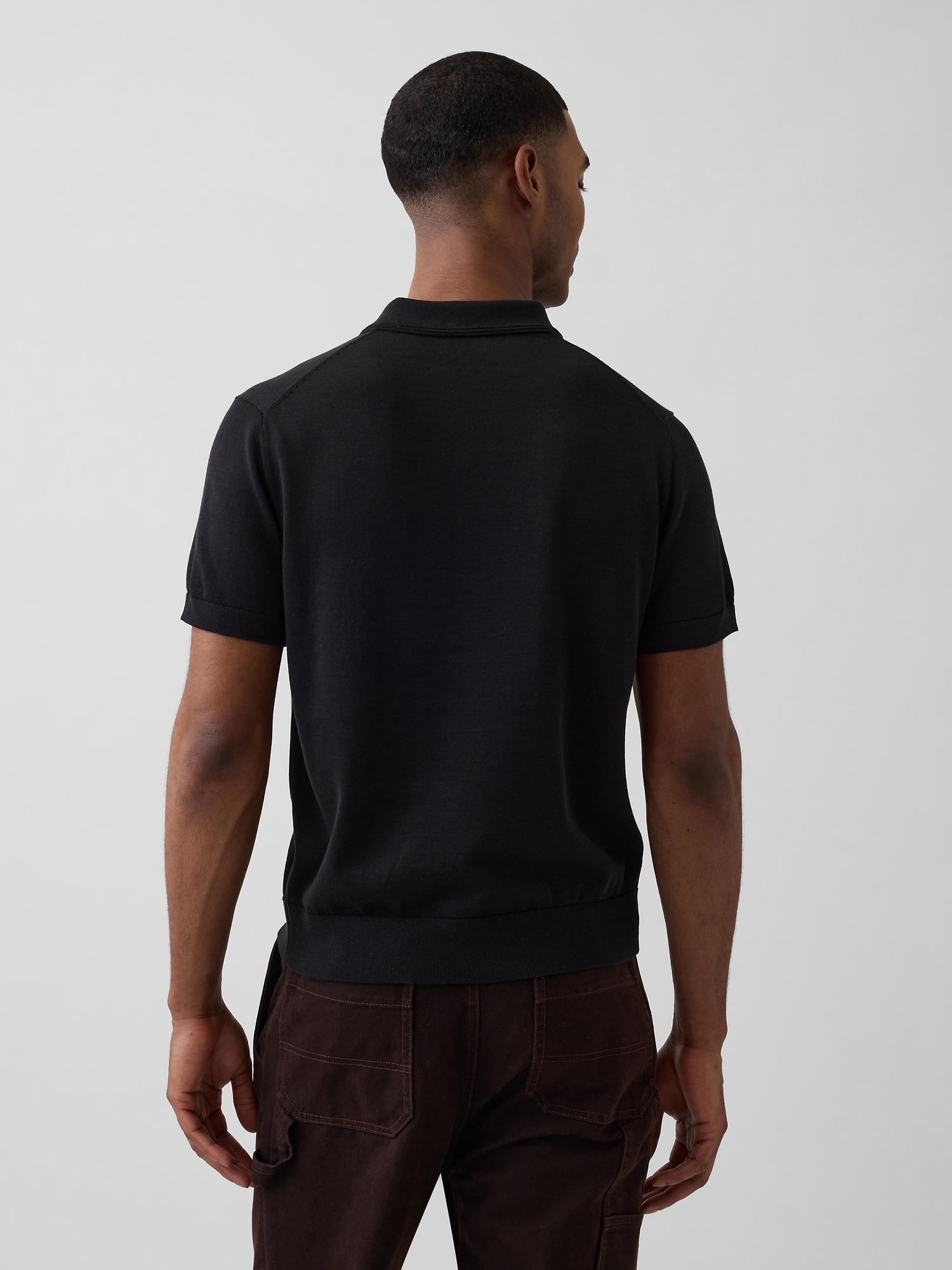 Classic Polo Sweater