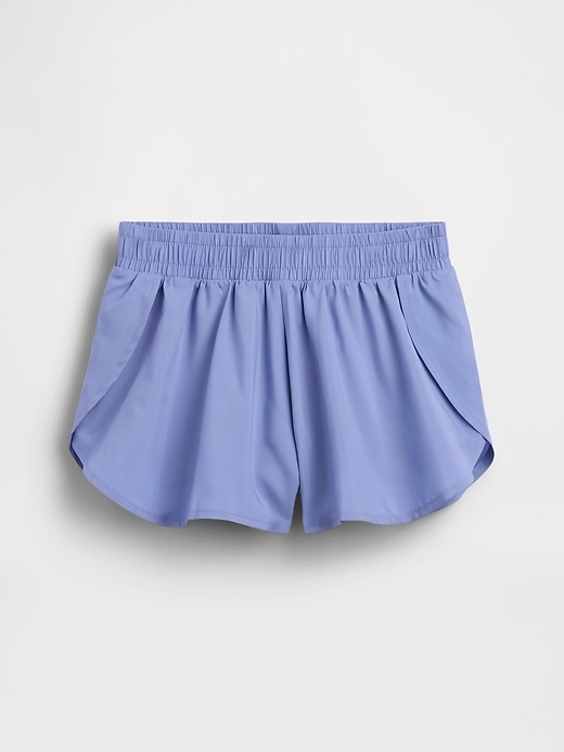 Image number 2 showing, Kids Quick-Dry Butterfly-Hem Run Shorts