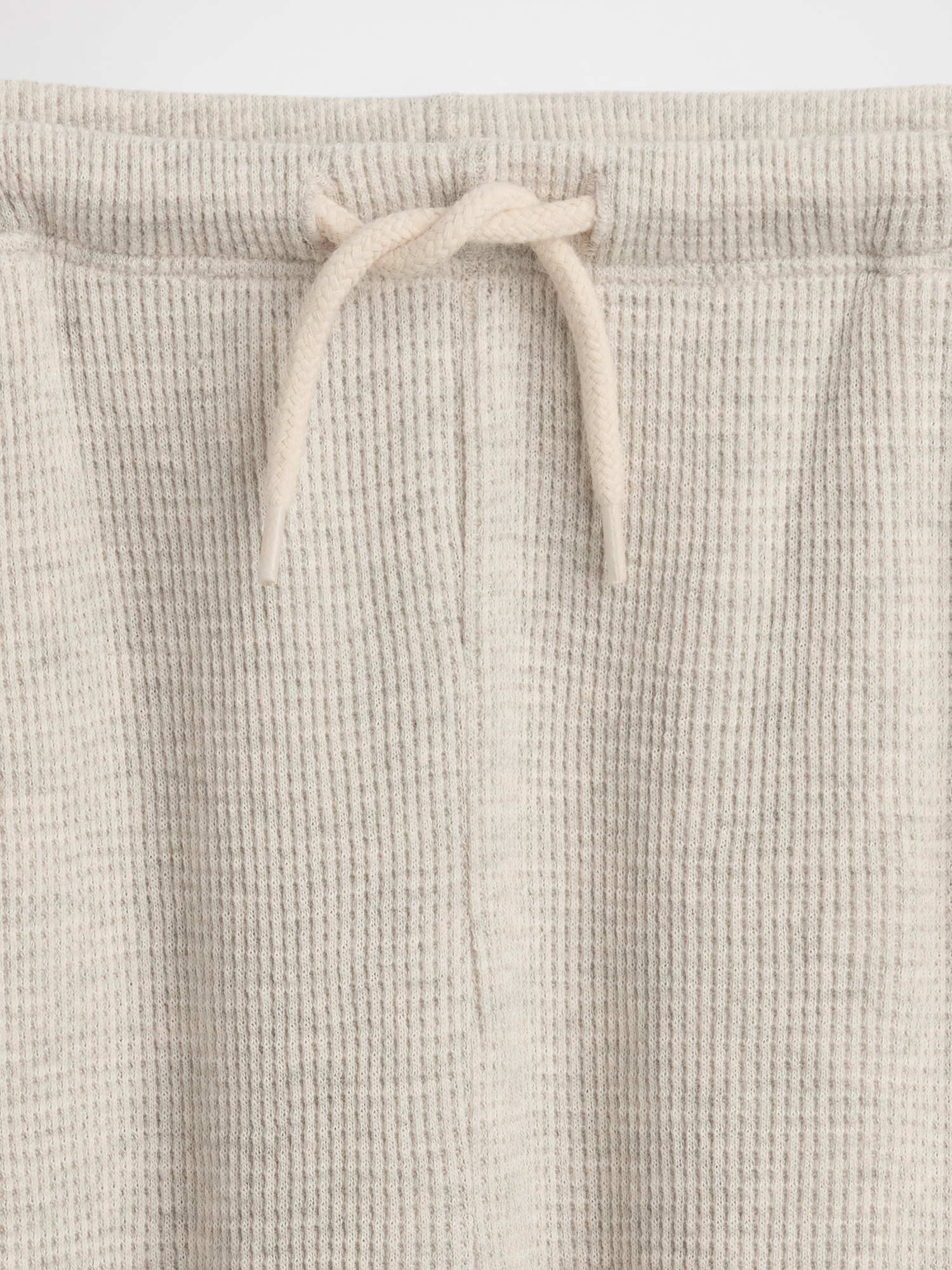 Kids Waffle Relaxed Easy Wide-Leg Pants