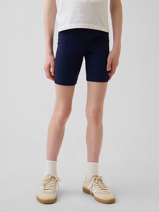 Image number 3 showing, Kids Foldover Bike Shorts