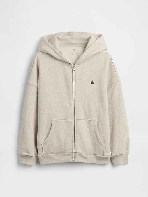 Image number 2 showing, Kids VintageSoft Oversized Zip Hoodie