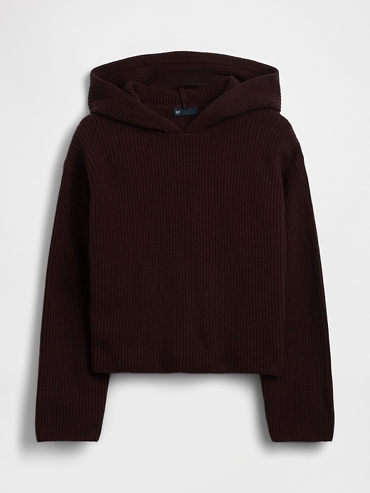 Image number 6 showing, CashSoft Oversized Shaker-Stitch Hoodie
