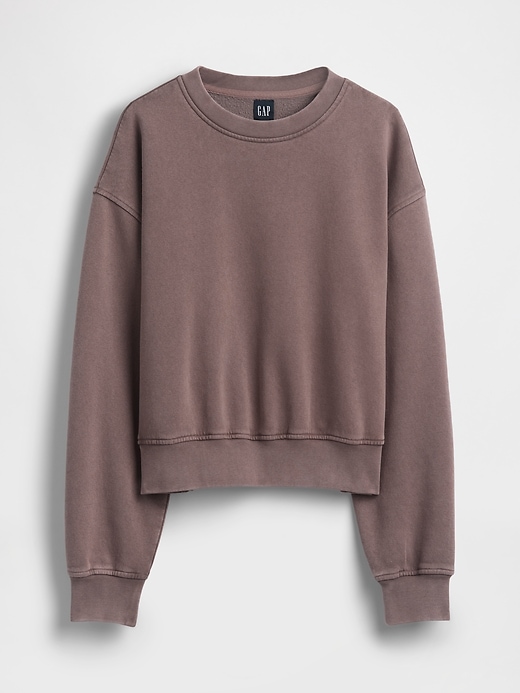 Image number 6 showing, VintageSoft Oversized Split-Hem Sweatshirt