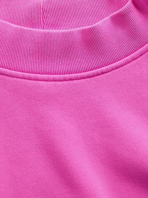 Image number 4 showing, VintageSoft Oversized Mockneck Tunic Sweatshirt