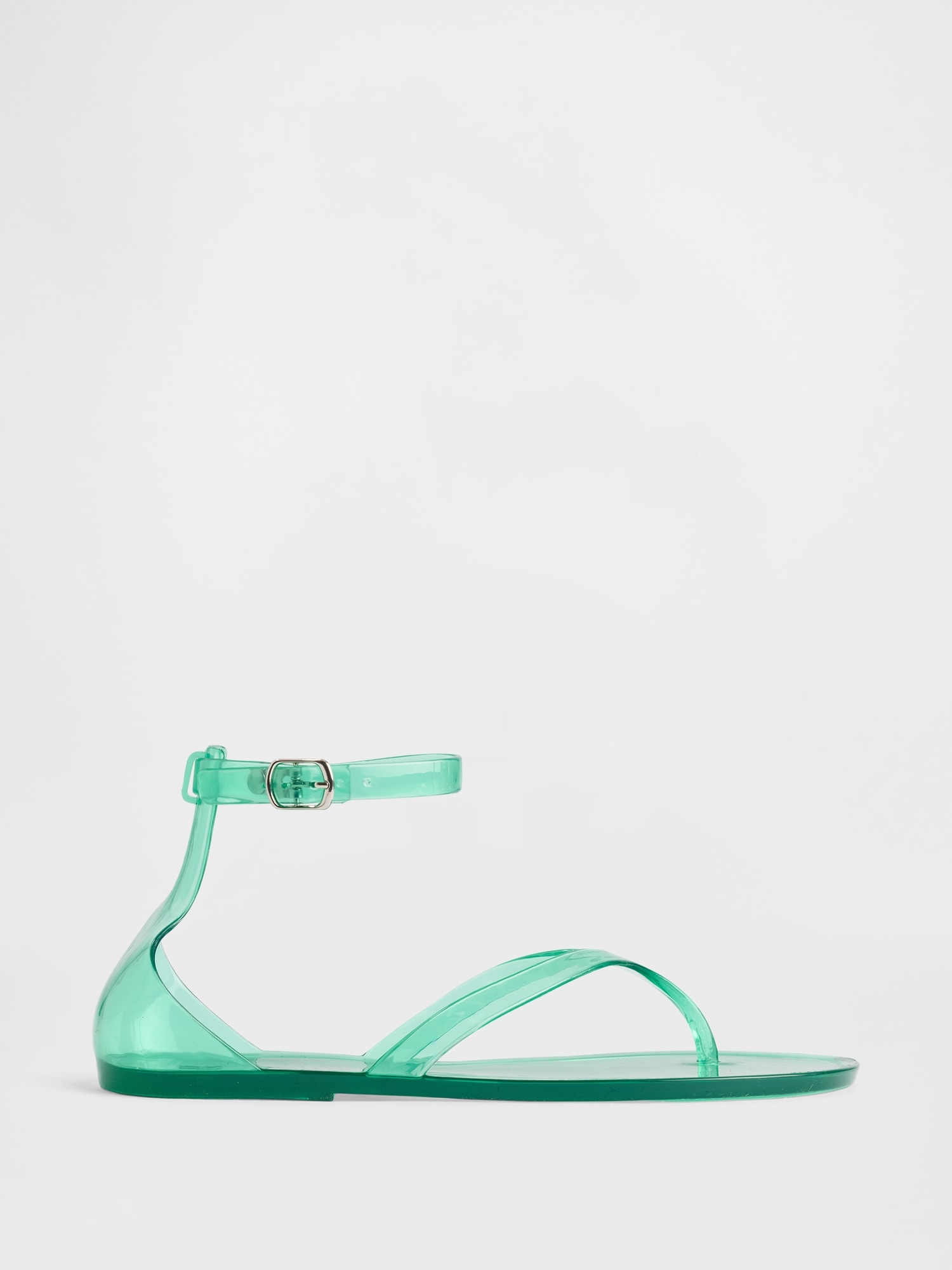 Gap Jelly Thong Sandals In Animal Print