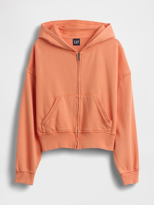 Image number 6 showing, VintageSoft Terry Zip Hoodie