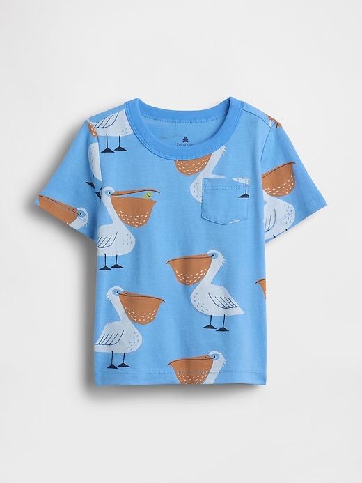 Image number 1 showing, Baby & Toddler Mix & Match Print Pocket T-Shirt